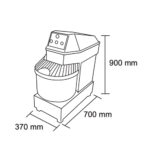 Amasadora 12 kg Maigas - Imagen 6