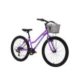 BICICLETA INFANTIL LUNA ARO 24 LILA  / 6 VELOCIDADES - Imagen 2