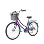 BICICLETA OXFORD 26 CYCLOTOUR 6V MORADO/VERDE - Imagen 3