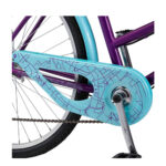 BICICLETA OXFORD 26 CYCLOTOUR 6V MORADO/VERDE - Imagen 4