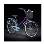 BICICLETA OXFORD 26 CYCLOTOUR 6V MORADO/VERDE - Imagen 9