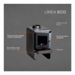 Estufa a leña Eco 360 Bosca/ Certificada - Imagen 7