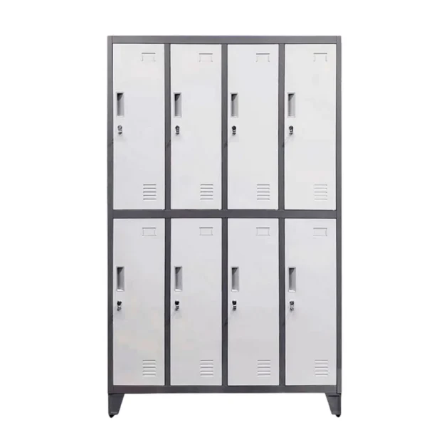 Lockers 4 cuerpos y 8 puertas