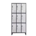 Lockers 3 cuerpos y 9 puertas