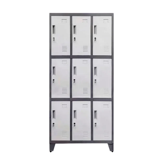 Lockers 3 cuerpos y 9 puertas