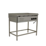 Plancha churrasquera lisa 100×60 cm Maigas - Imagen 2