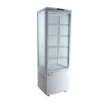Vitrina Pastelera Vertical Blanca 218 lts. 52x48.5x159 cm