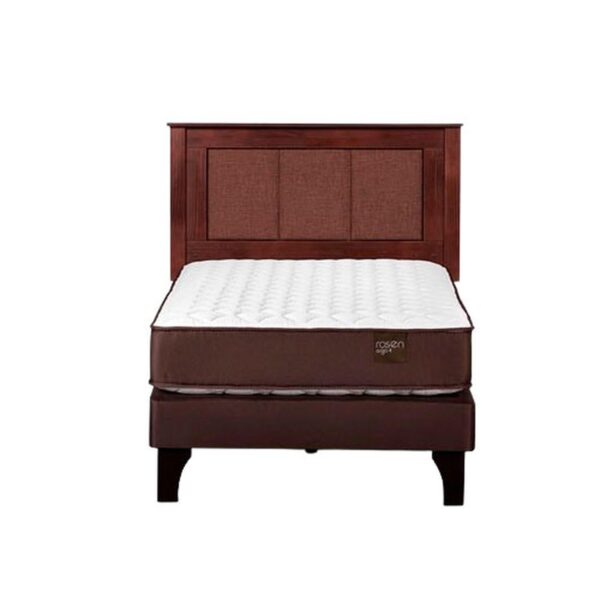 Cama Ergo T New 1,5 Plazas + Respaldo Rachel