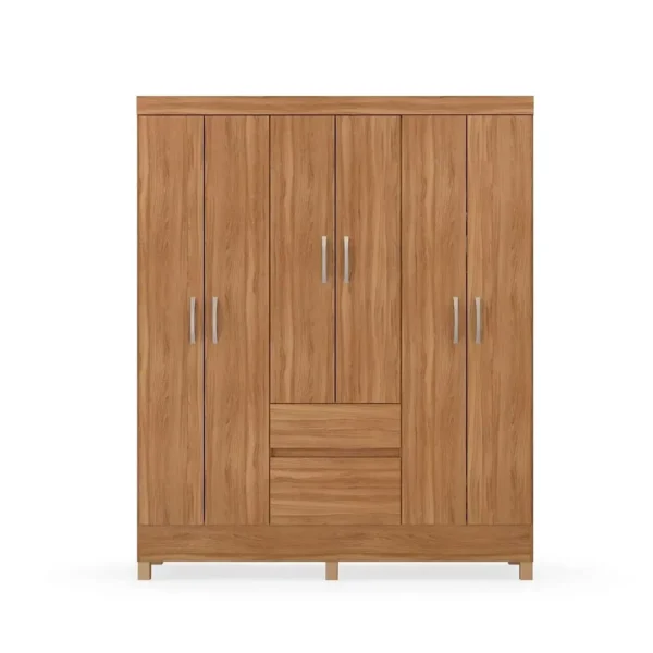 Closet Amendola 6 Puertas 2 Cajones 149 x 47 x 181 cm