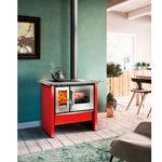 Cocina a leña Allegra Rojo Amesti - Imagen 7