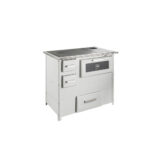 Cocina a leña Annetta blanca Amesti