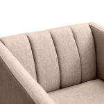 Set 2 Poltronas Drolet Tela Color Arena Rosen - Imagen 5