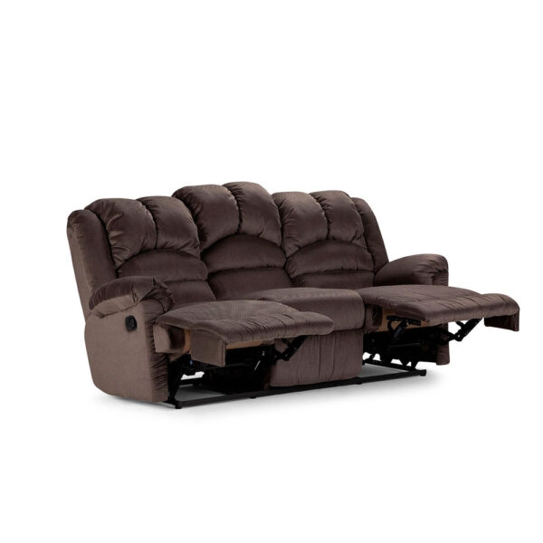 Sofá Reclinable 3C Jarrie Tela Chex Gris  Manual