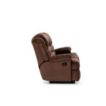 Sofá Reclinable 3C Jarrie Tela Chex Café  Manual - Imagen 6