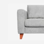 Sofá Seccional Parma Tela color Gris Perla Rosen - Imagen 4