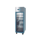 CONGELADOR ACERO INOX 500Lt 1 PUERTA VIDRIO