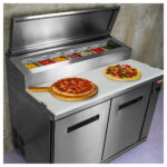 Mesa de preparación pizzas 7 depósitos. 335 lts. Maigas - Imagen 4