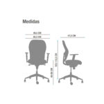 Silla de escritorio Q3 Full Negra - Imagen 7