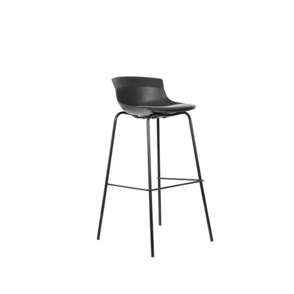 Silla Taburete  Living Color Negro
