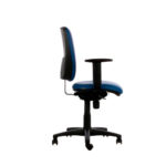 Silla de escritorio brazos Fijos Torino Alta Azul - Imagen 3
