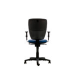 Silla de escritorio brazos Fijos Torino Alta Azul - Imagen 4