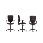 Silla de escritorio Torino Pivotal brazos fijos Negro - Imagen 2