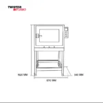 HORNO CONVECTOR A GAS TWISTER 5 BANDEJAS - Imagen 6