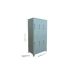 LOCKER 3 CUERPOS 6 CASILLEROS - Imagen 2