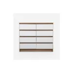 Cómoda 8 Cajones Austria Olmo Blanco - Imagen 3